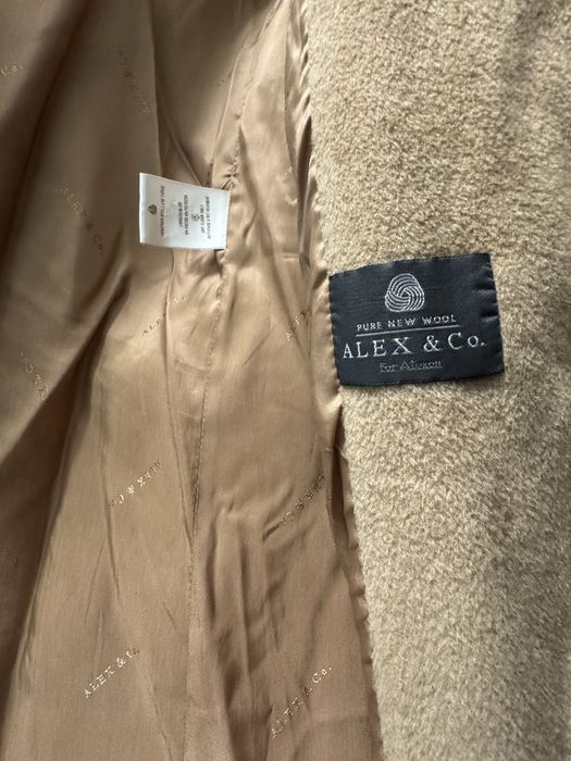 Кашемірово-вовняне пальто Alex & Co. 100% Pure New Wool