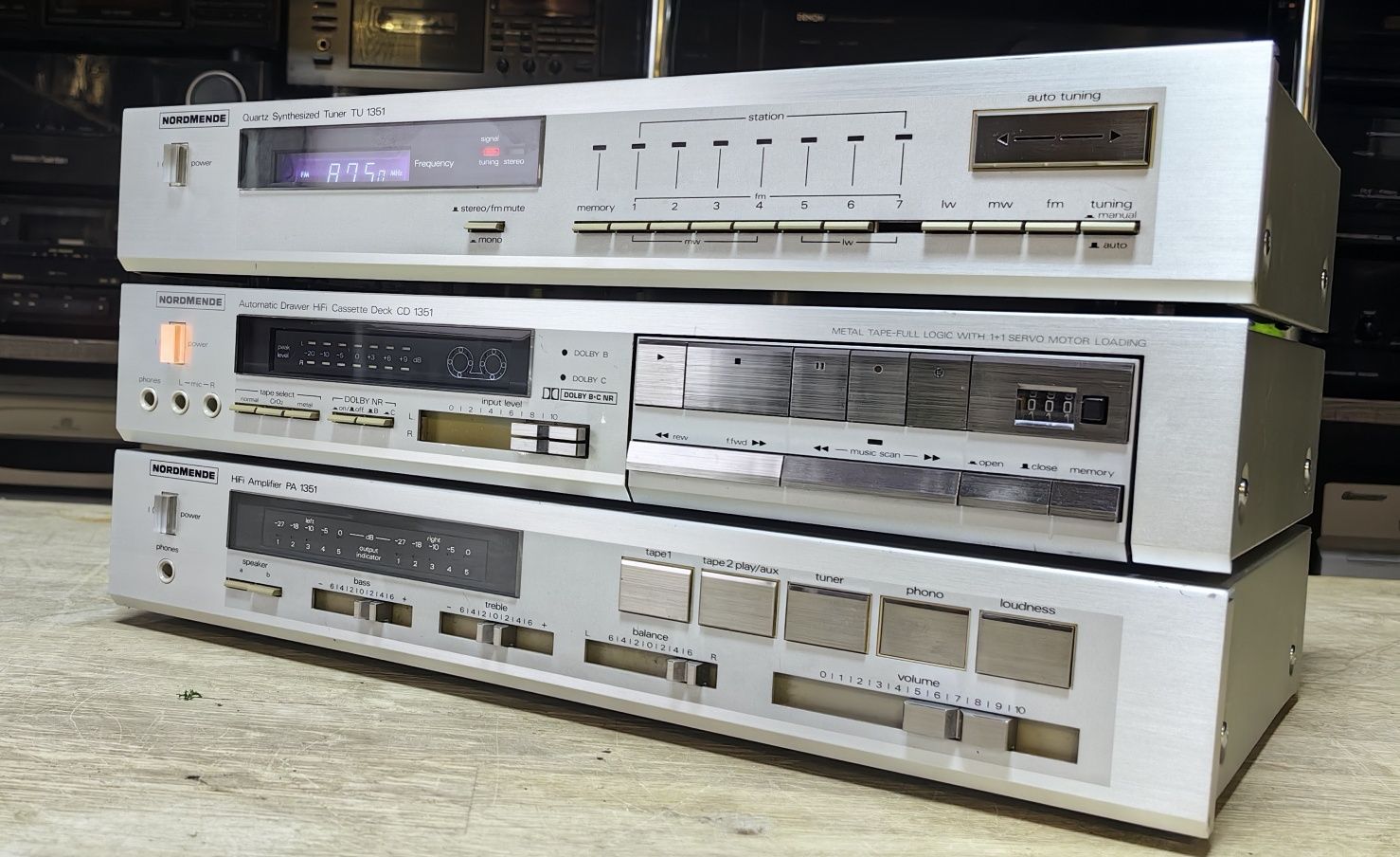 Комплект Nordmende CD1351/PA1351/TU1351