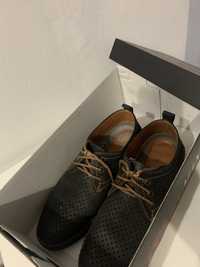 Кожаные мужские туфли 40р