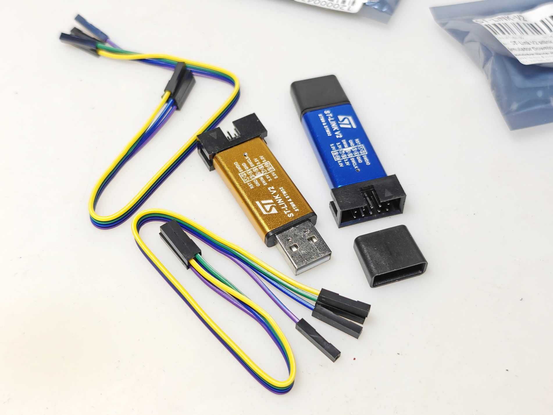 ST LINK V2 USB программатор отладчик для микроконтроллеров.