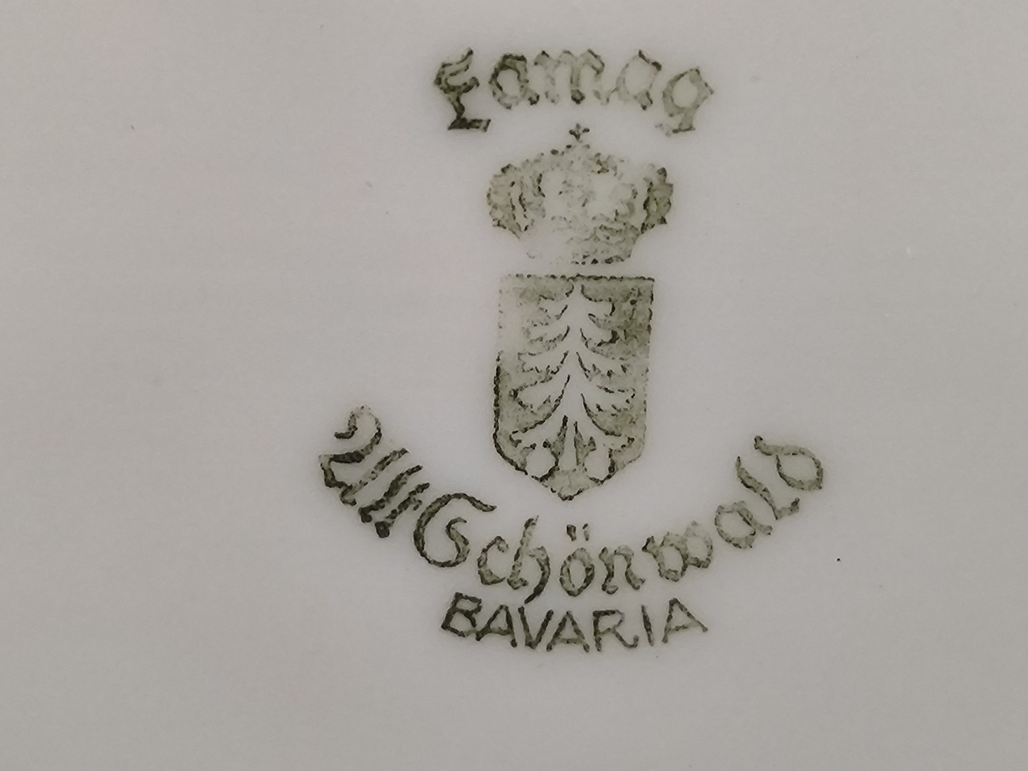 Porcelana Bawaria Schönwald  EAMAG Diana Chart Borzoj 1927 r UNUKAT
