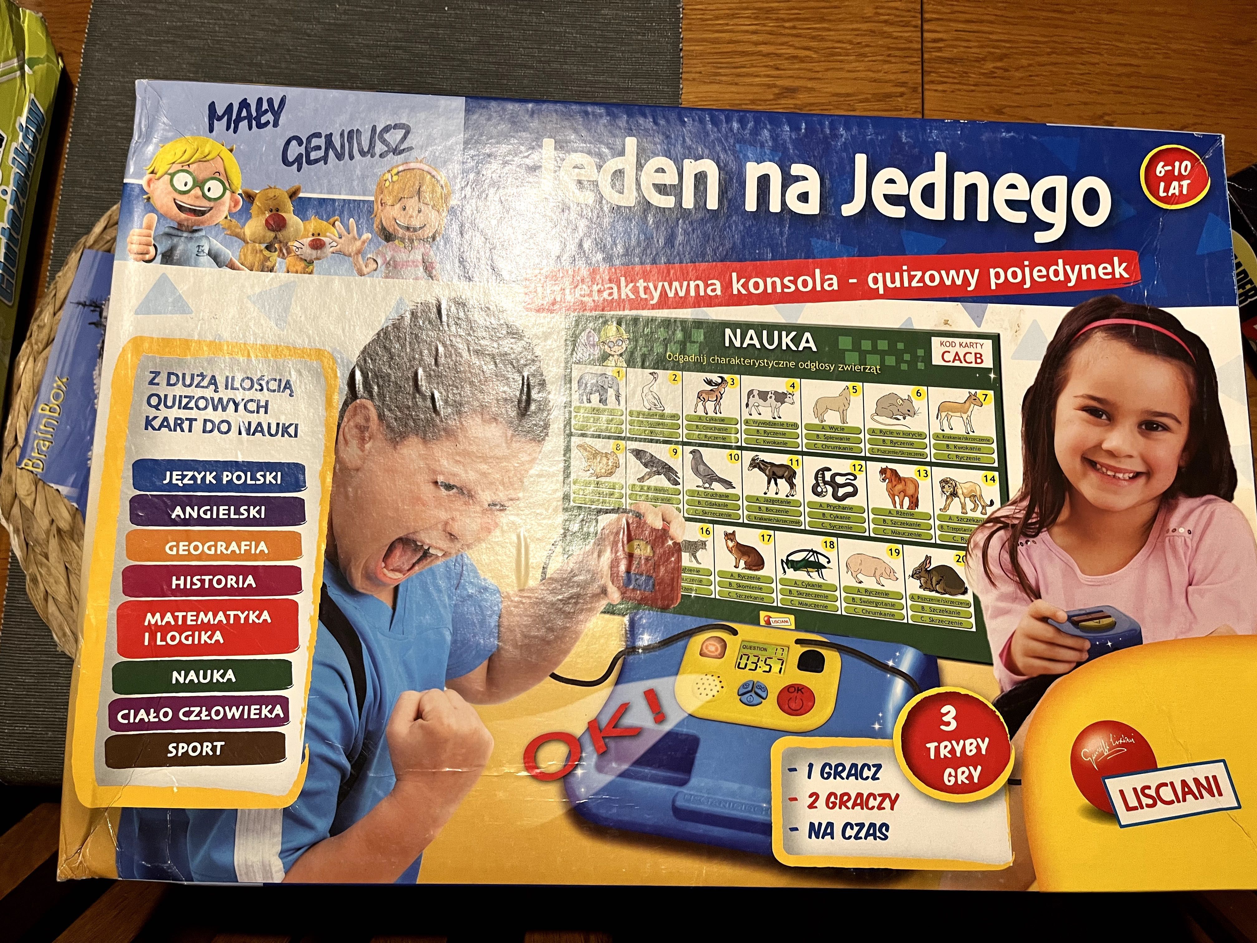 Gra Mały Geniusz ,,JEDEN NA JEDNEGO"