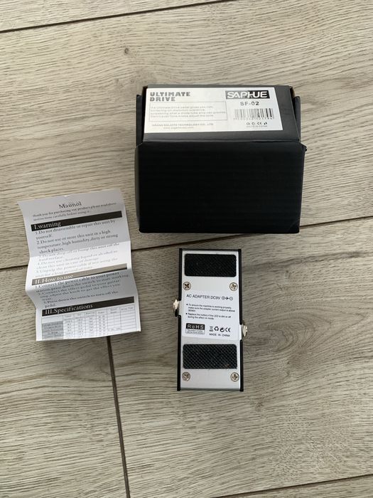 Гітарна педаль ефектів Saphue Ultimate Drive Distortion