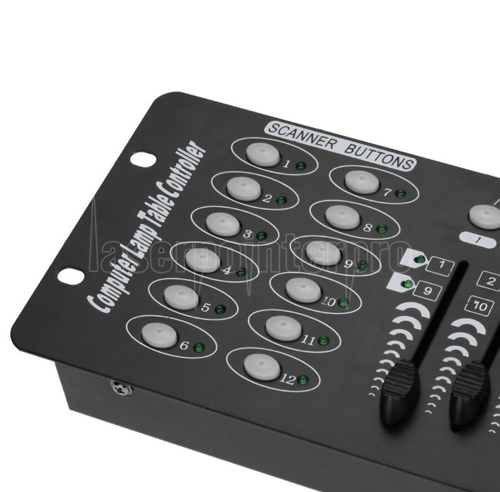 Controlador de Luz de Palco LED para DJ 192CH DMX512