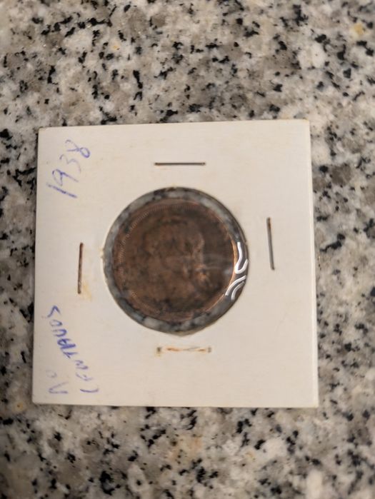Vendo moeda de 10centavos de 1938