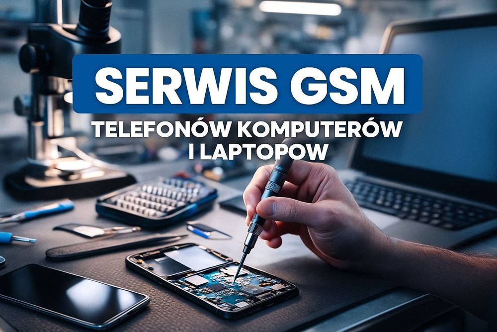 NAPRAWA/SERWIS Telefony/Laptopy/Komputery TANIO!