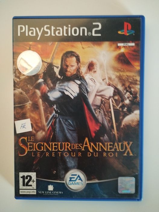 Gra Play Station 2 Władca pierścieni wersja językowa Francuska