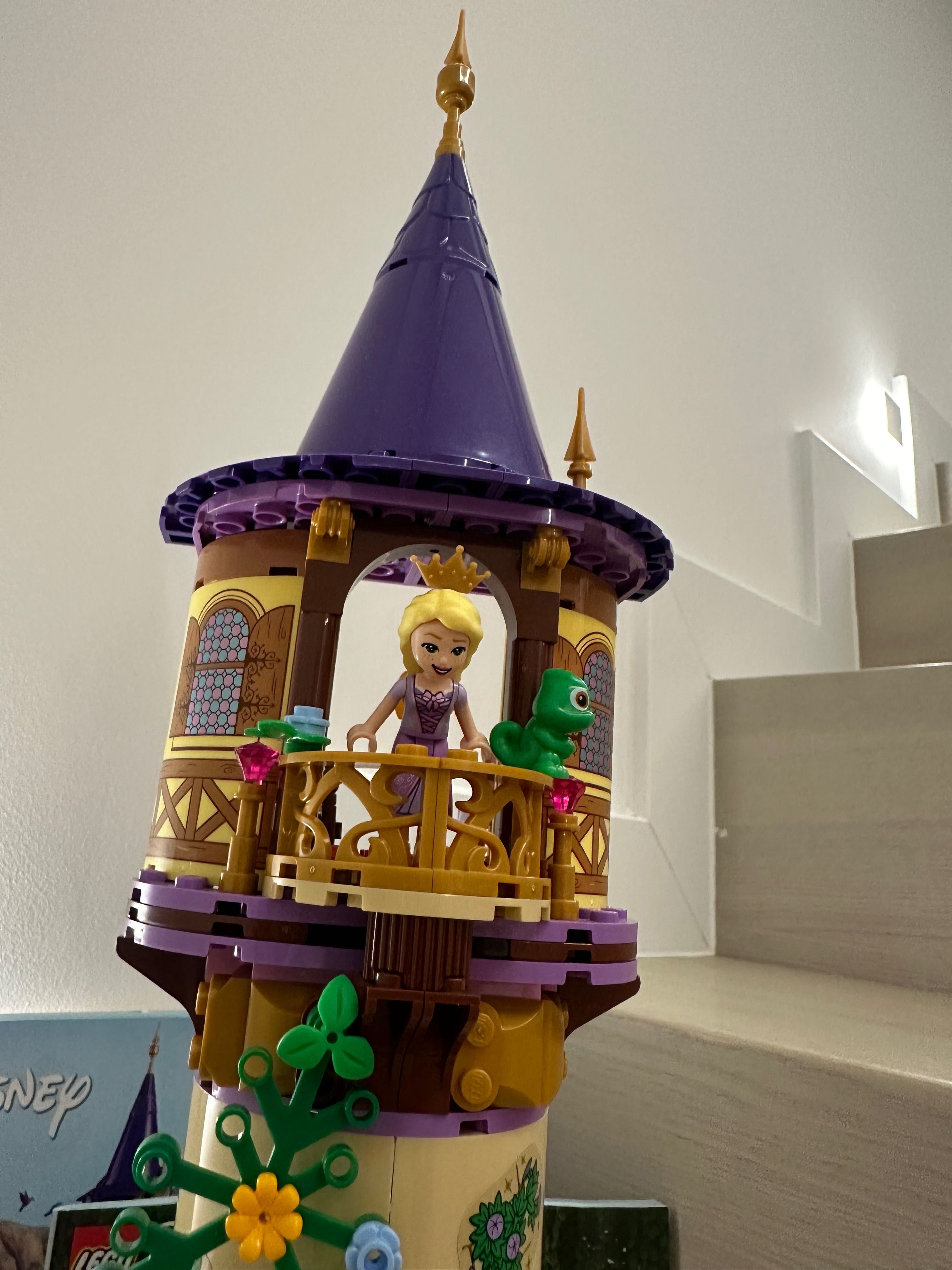 Lego Disney Princess 43187 Wieża Roszpunki Tangled Zaplątani KOMPLETNE