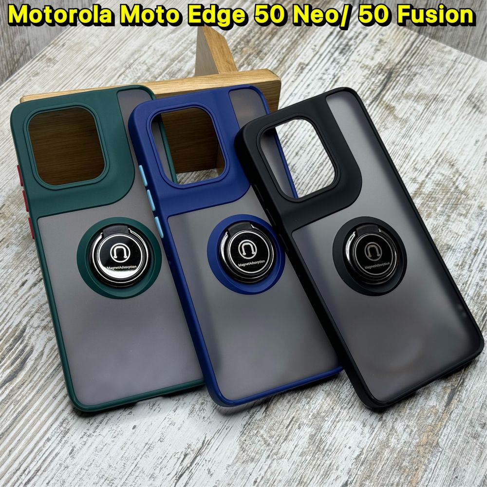 Чехол ударостойки Matt Ring на Motorola Edge 50 Neo/ 50 Fusion Чохол