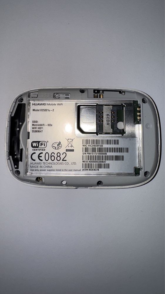 Huawei EC5321u-2 Mobile WI-FI мобильный роутер под Интертелеком