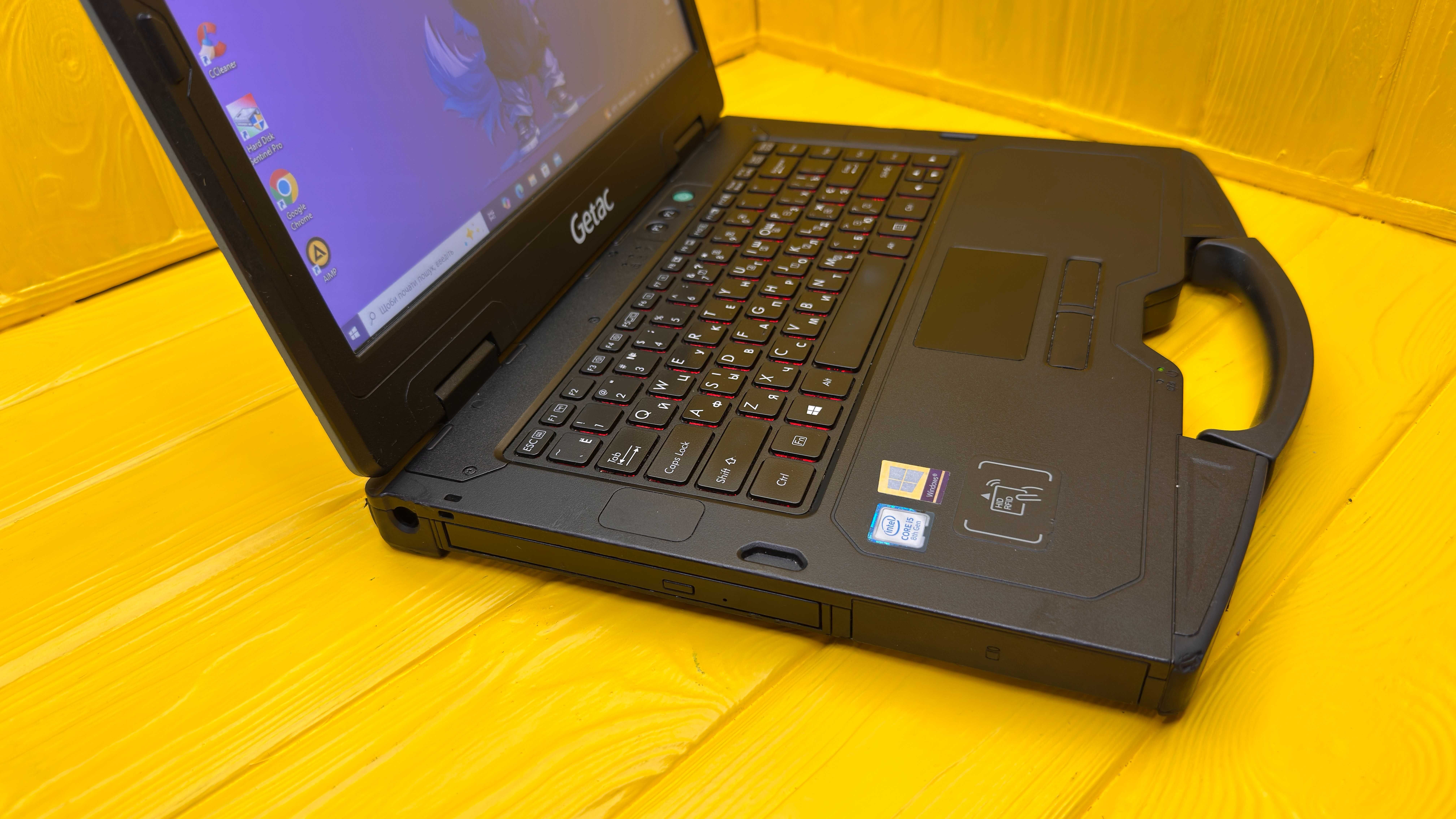 Защищенный Ноутбук Getac S410 G2 /14.0"/Core i5-8250U/SSD 256 GB/МОДЕМ