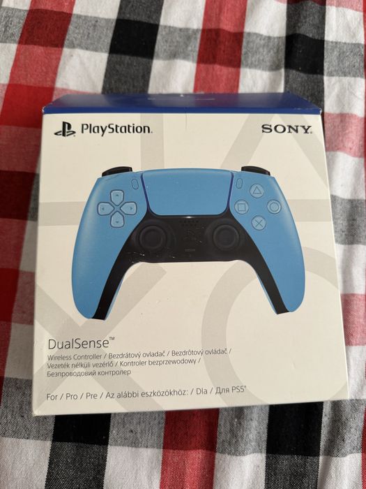Kontroler ps5 niebieski