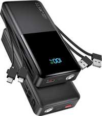 Snomh Powerbank 20000mAh USB USB-C latarka 22,5W Ładowarka PD3.0 QC4.0