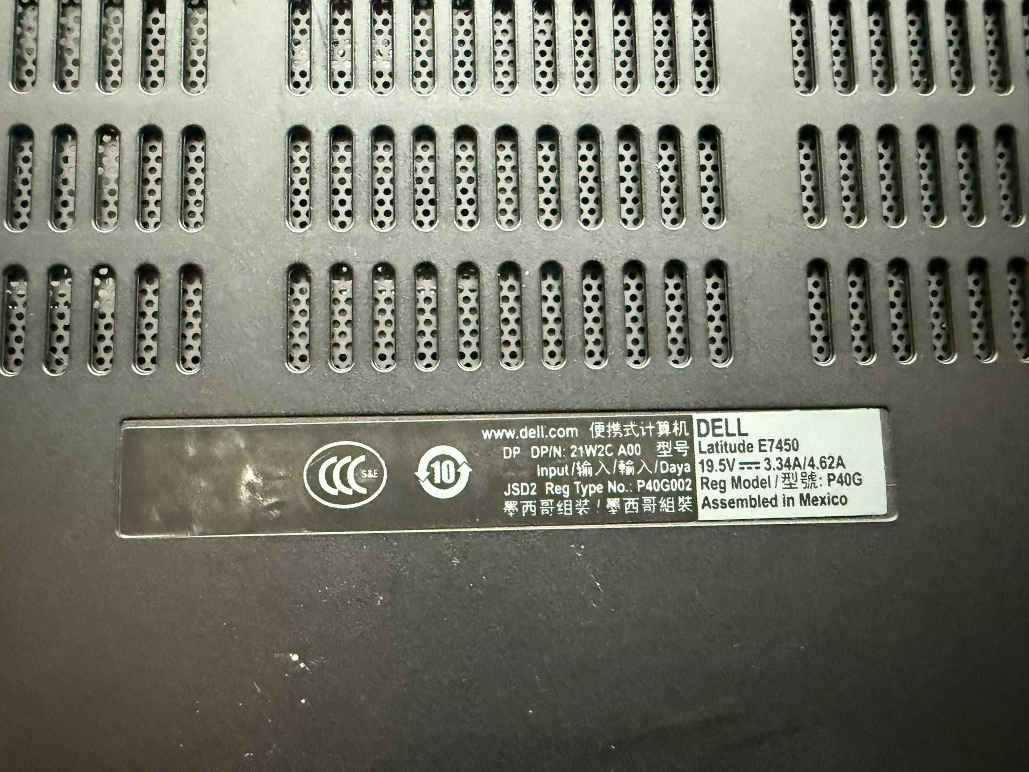 Dell Latitude E7450 Intel Core i5-5300U 8GB 256GB SSD FHD 14 Cali
