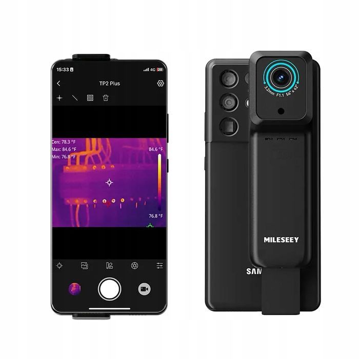 Kamera Termowizyjna 256x192 Android Iphone Ios App 25hz -20 Do 550C