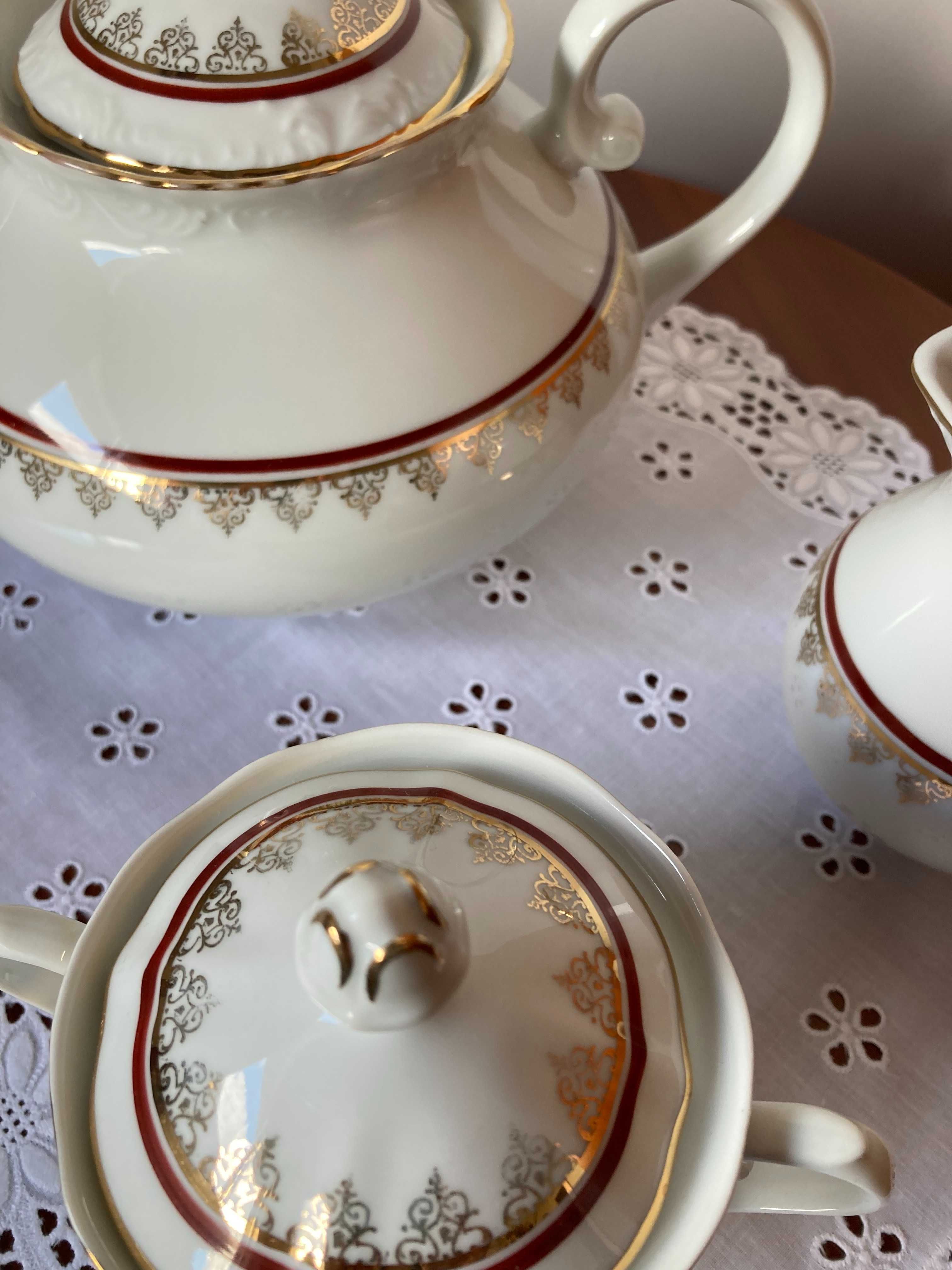 Serviço de Chá e Serviço de Café Porcelanas de Portugal