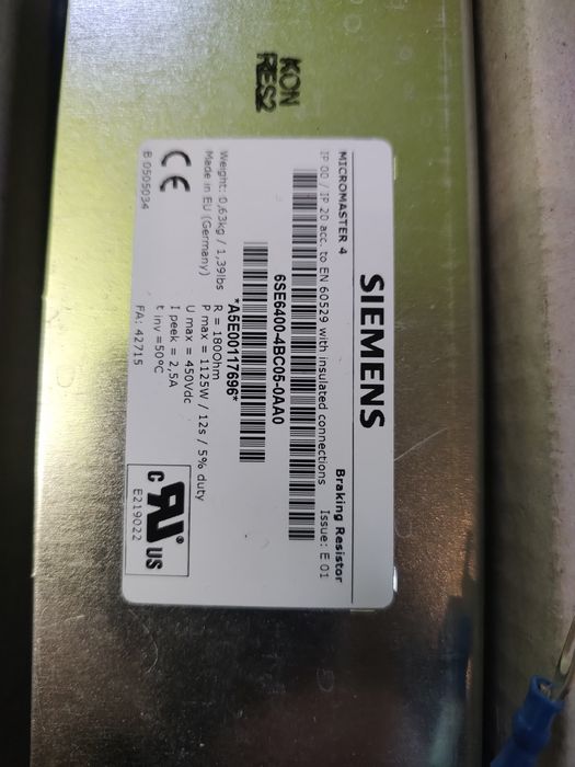 Falownik Siemens Micromaster 420 3,0kW