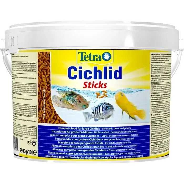 Корм для рыб Tetra Cichlid Sticks 10l  2,9кг
