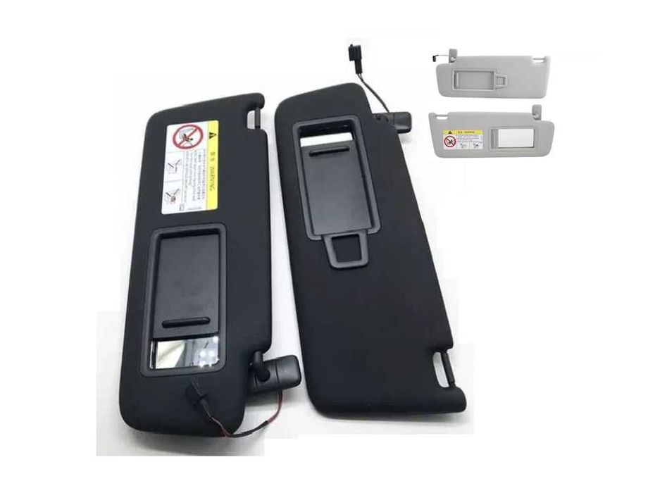 Pala sol vw golf 7 passat b8 cc jetta mk7 Preto / Cinza Novo