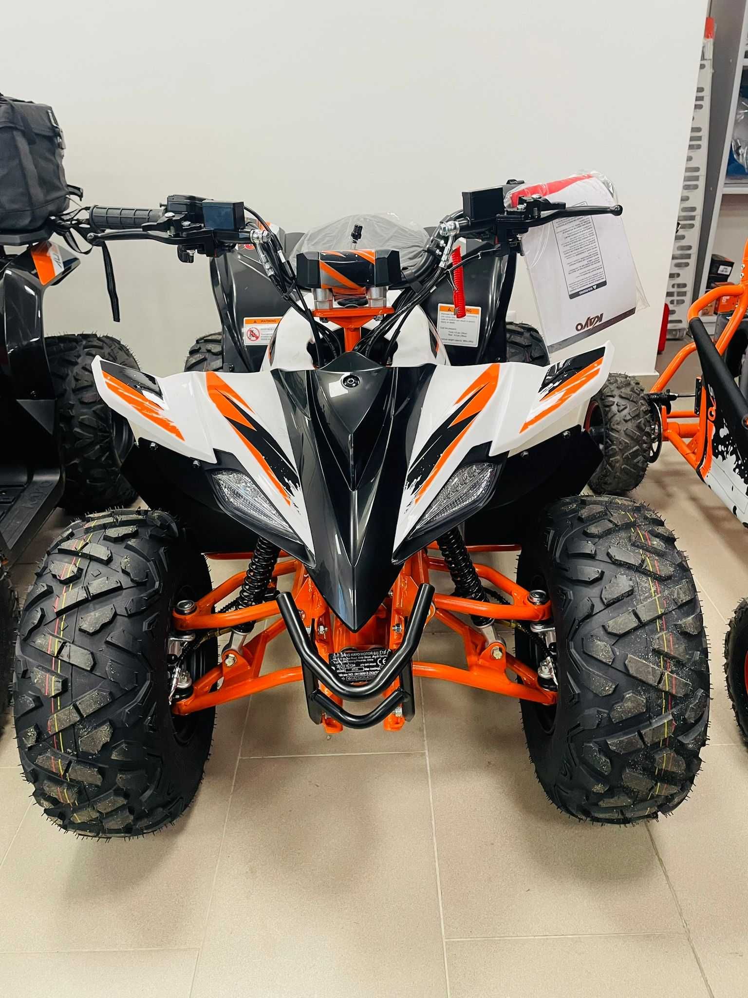 Quad Kayo AT125 dla dzieci, nowy, trwały, najlepszy wybór QuadON