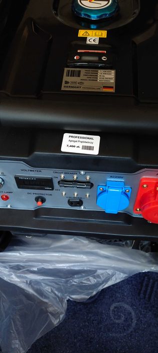 Agregat prądotwórczy trójfazowy 7KW MECHBIRG