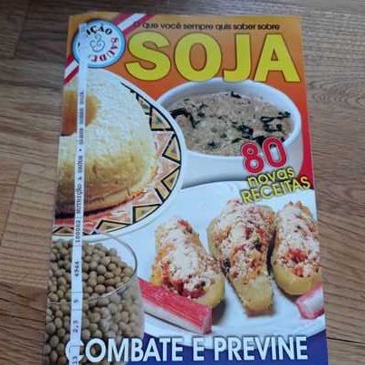 vendo livro soja 80 novas receitas