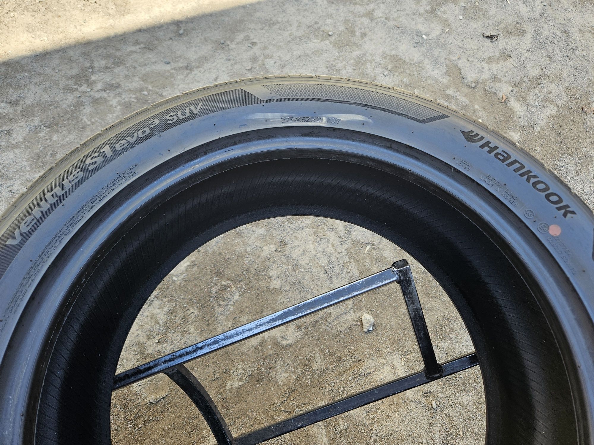 Шины БУ 285 45 / 275 45 R 21 Hankook ventus s1 evo 3 SUV комплект лето