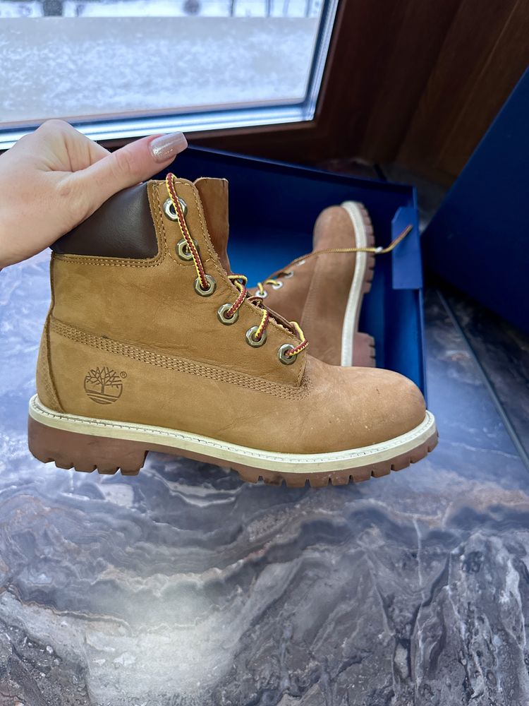 Шкіряні чоловічі черевики Timberland PREMIUM 6-INCH