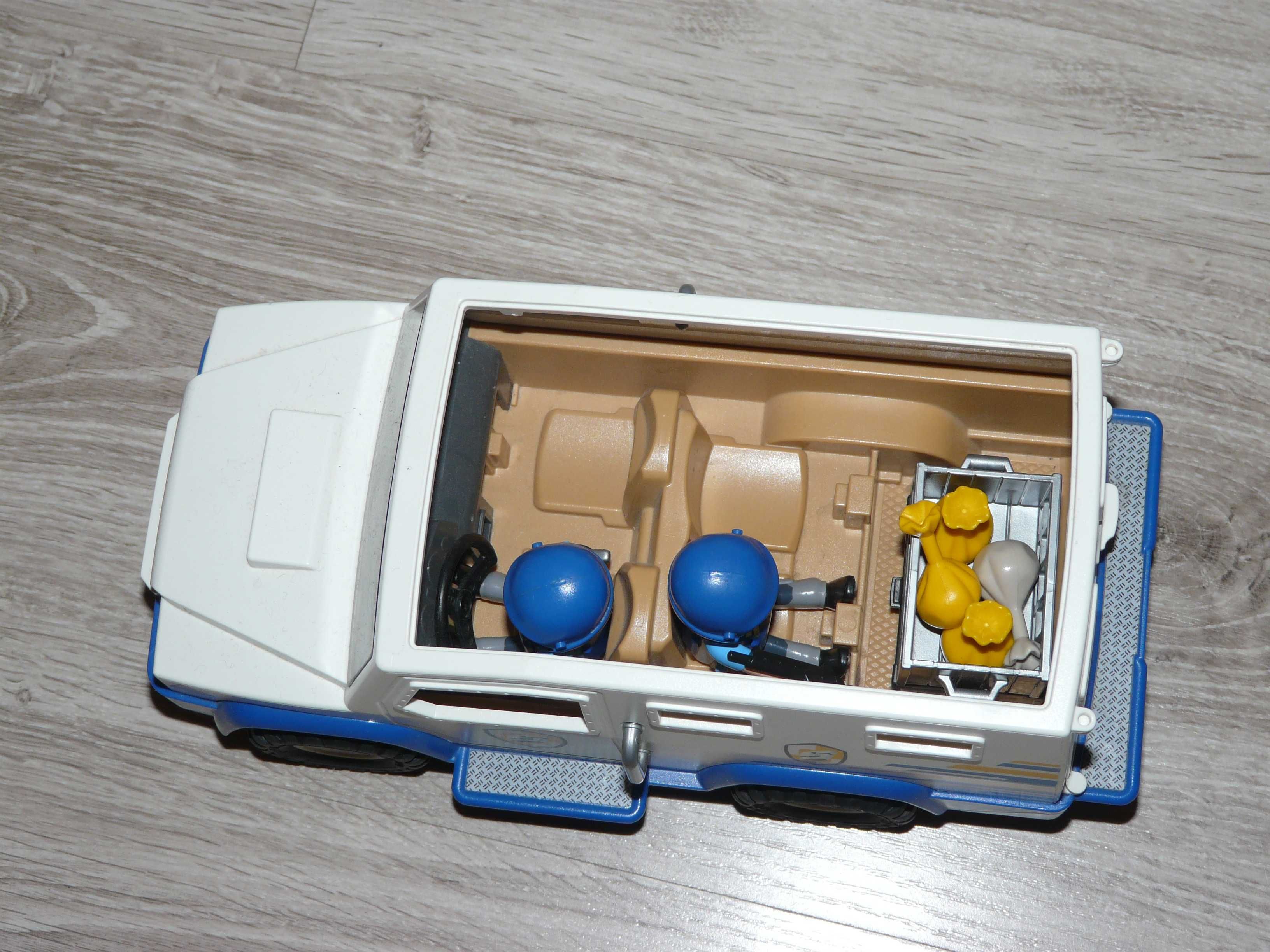 Playmobil opancerzone auto do przewozu pieniędzy