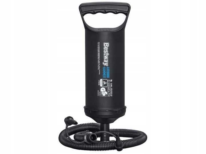 Bestway Łóżko Dmuchane Materac 2 Osobowy z Poduszkami i Pompką NOWY