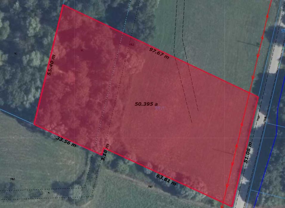 Działki rolno-budowlane w Cycowie