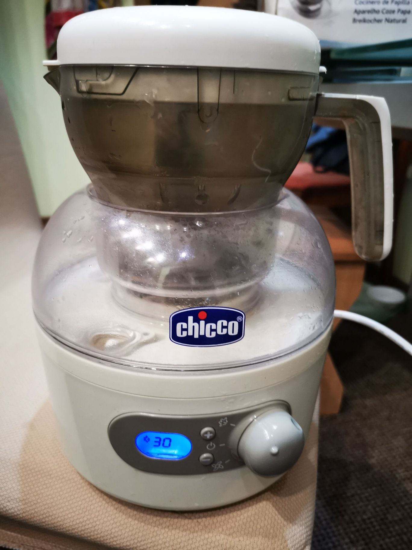 Кухонный комбаин Chicco Детская Пароварка блендер