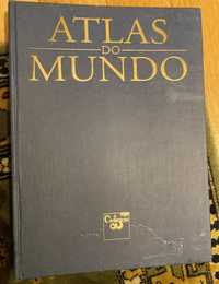 Atlas do Mundo -1 volume histórico; mapas de 1993