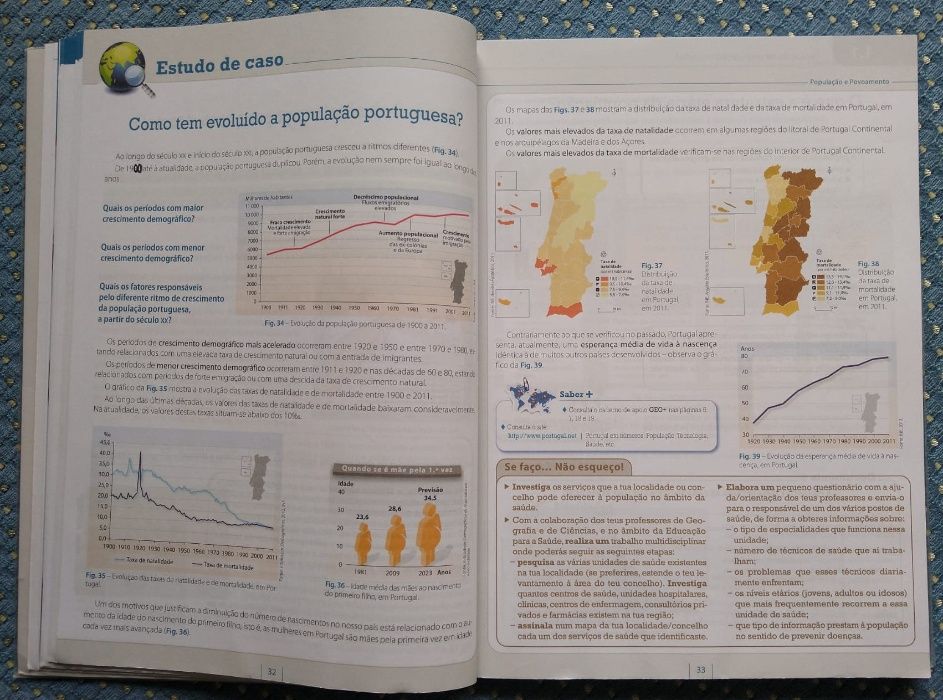 "GEODiversidades Geografia 8ºAno - Manual do Aluno" - Como NOVO!