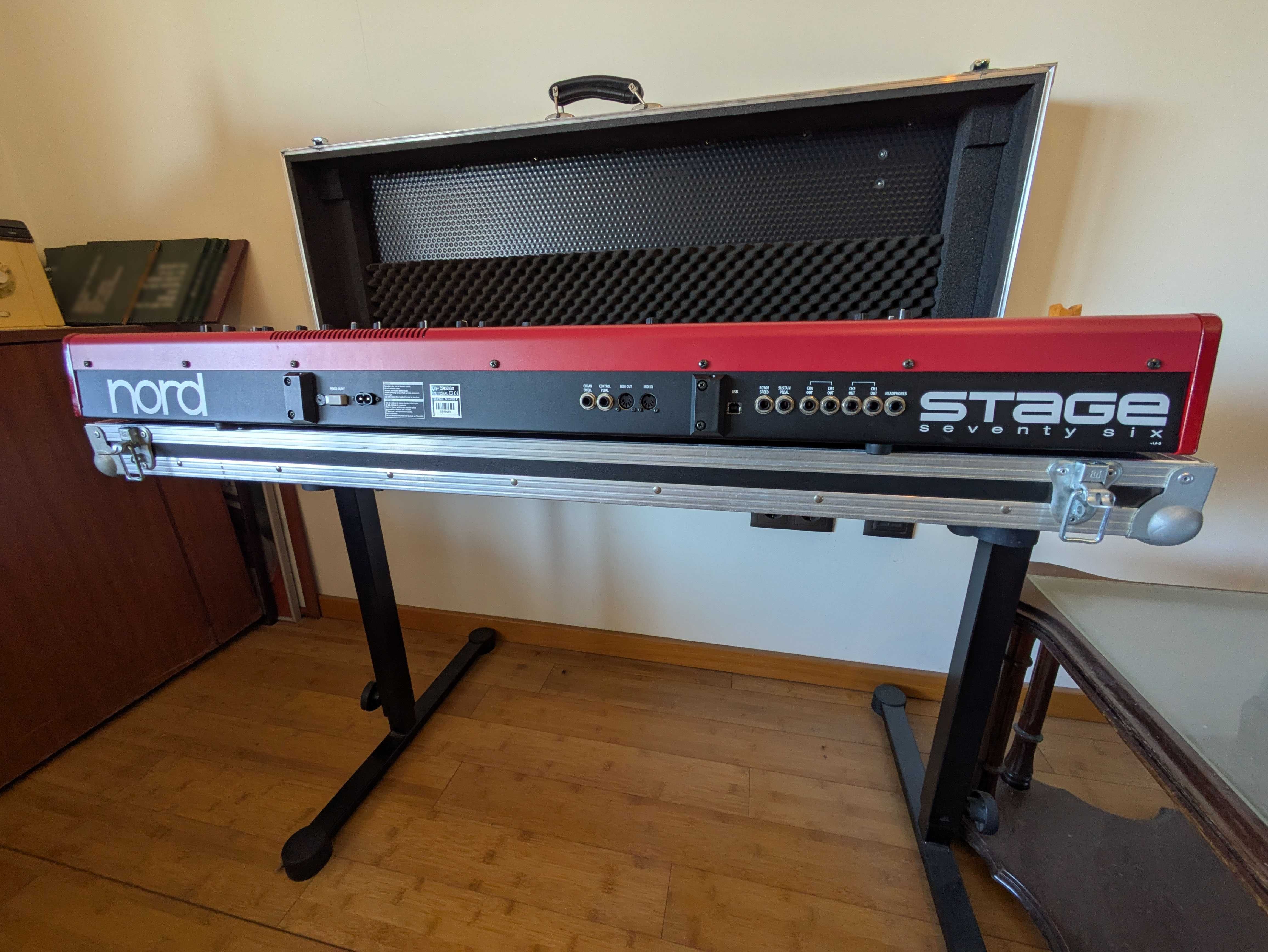 Nord Stage 76 + Hardcase Thon