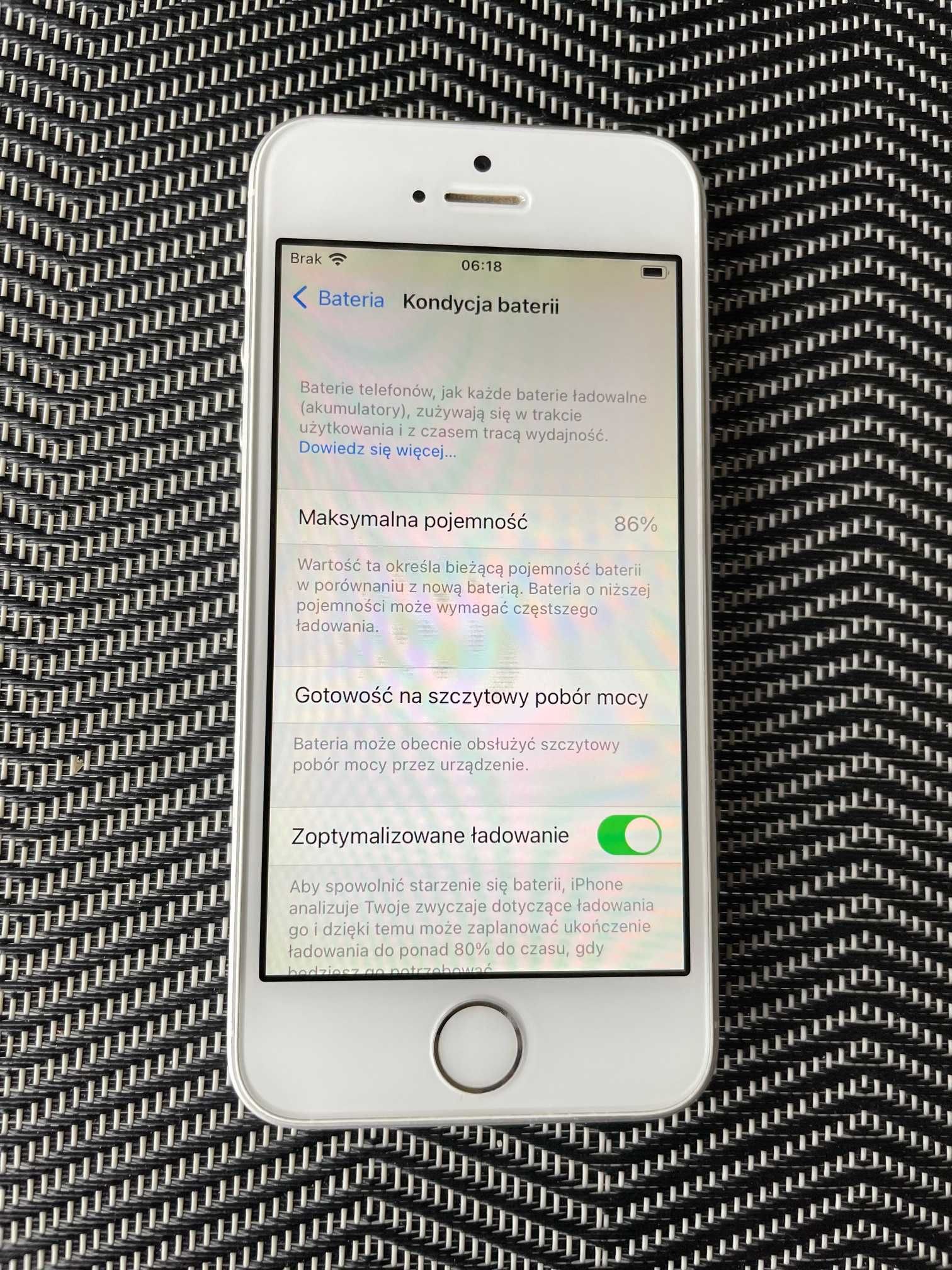 iPhone SE (1 gen.) biały / srebrny 128GB Warszawa