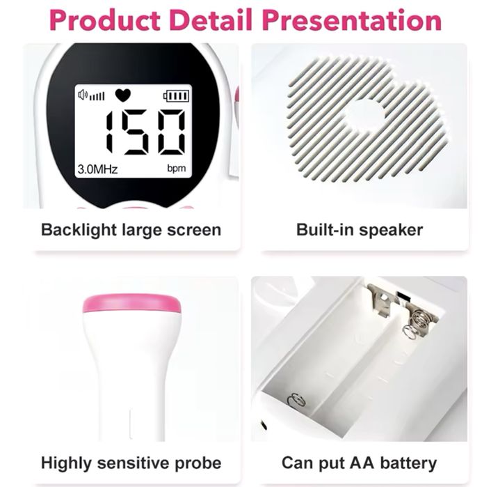 Фетальний Доплер+ гель в подарок