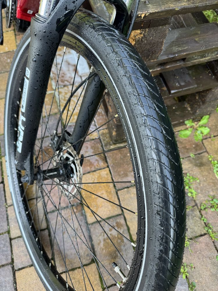 Rower elektryczny Romet e-Rambler 29 jak nowy 2 kpl kól z piasta