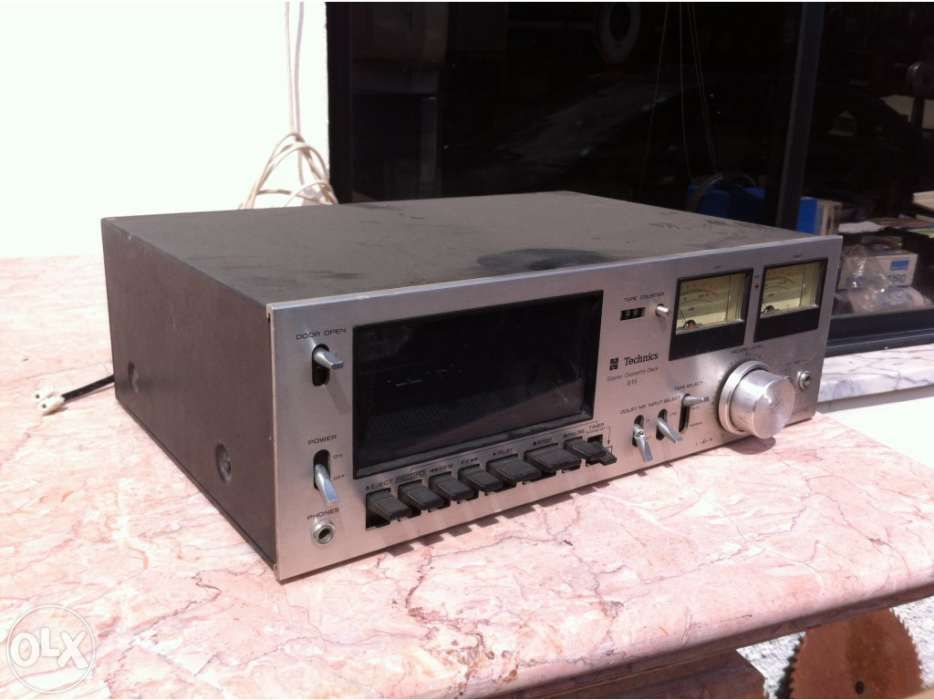 Technics stereo cassette deck 615 "vintage series"