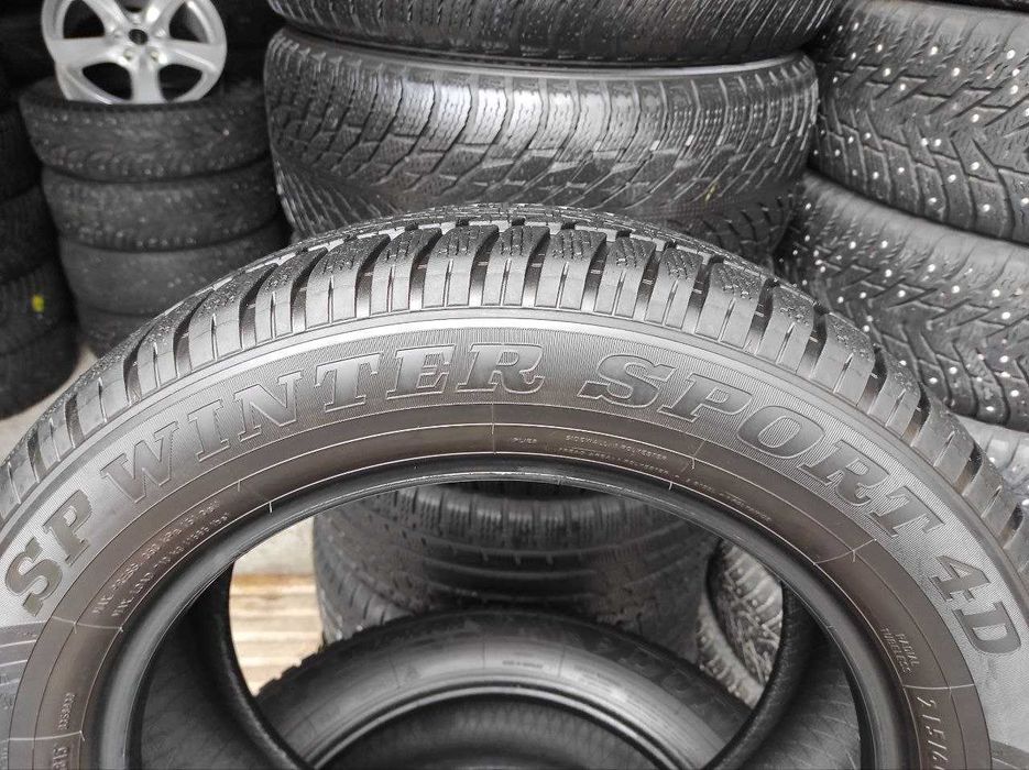 Dunlop SP Winter Sport 4D 215/60r17 made in Germany 2шт, 6,5мм, ЗИМА