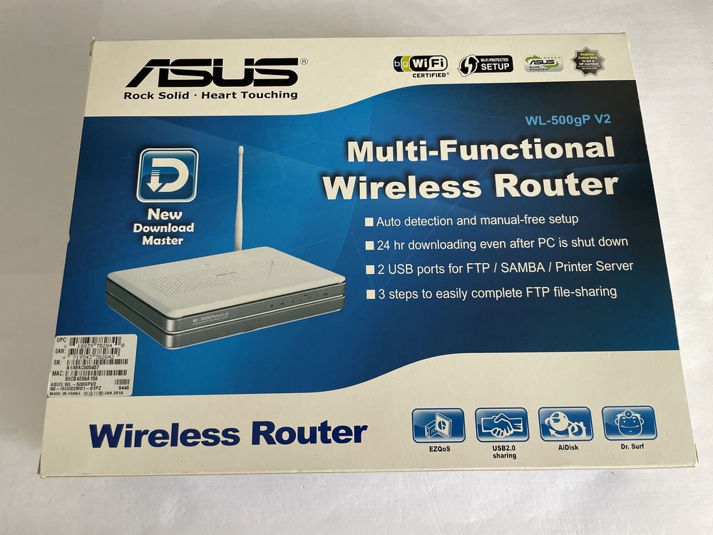 Router Asus WL-500gP V2