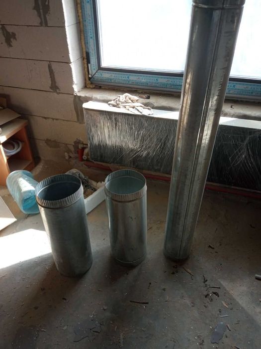 Вентиляційні труби і короби з оцинкованої бляхи