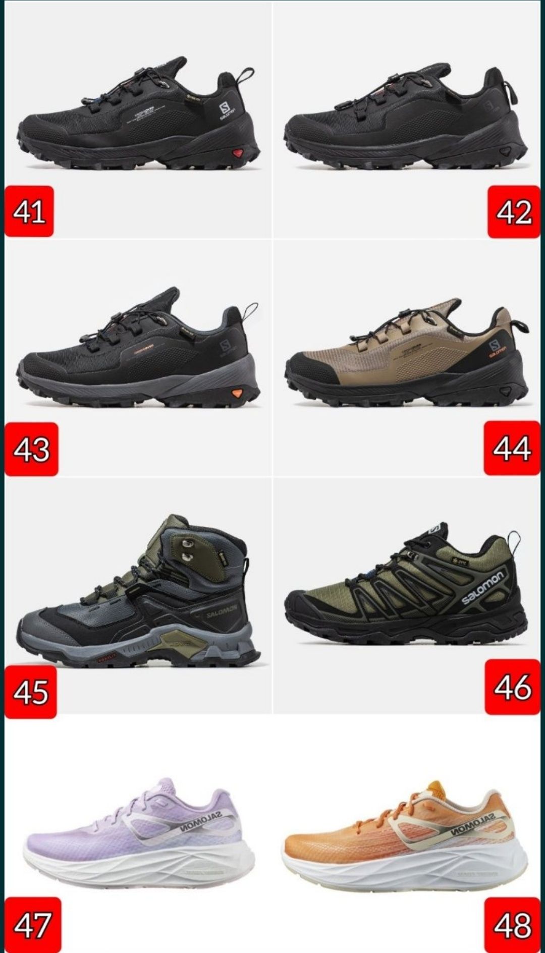 БЕЗ ПРЕДОПЛАТИ‼️Кросівки Salomon XT-6 / Термо, Gore-Tex / 36-46