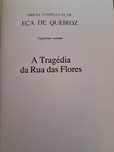 A tragédia da rua das flores - Eça de Queiroz