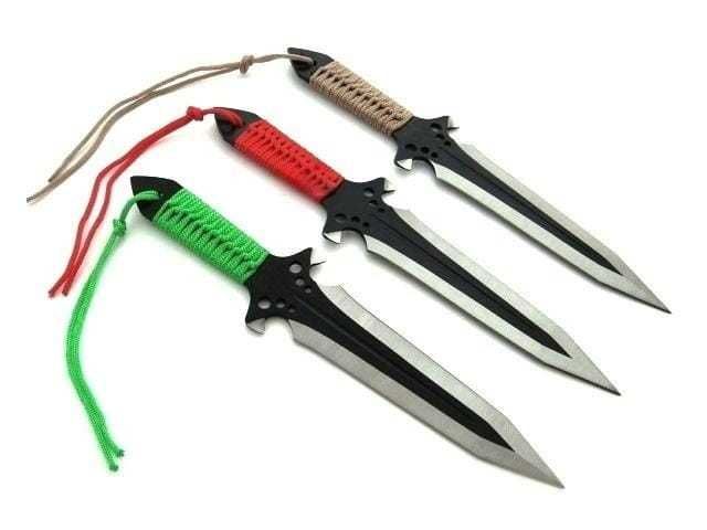 Nóż rzutka shuriken noże do rzucania komplet N423
