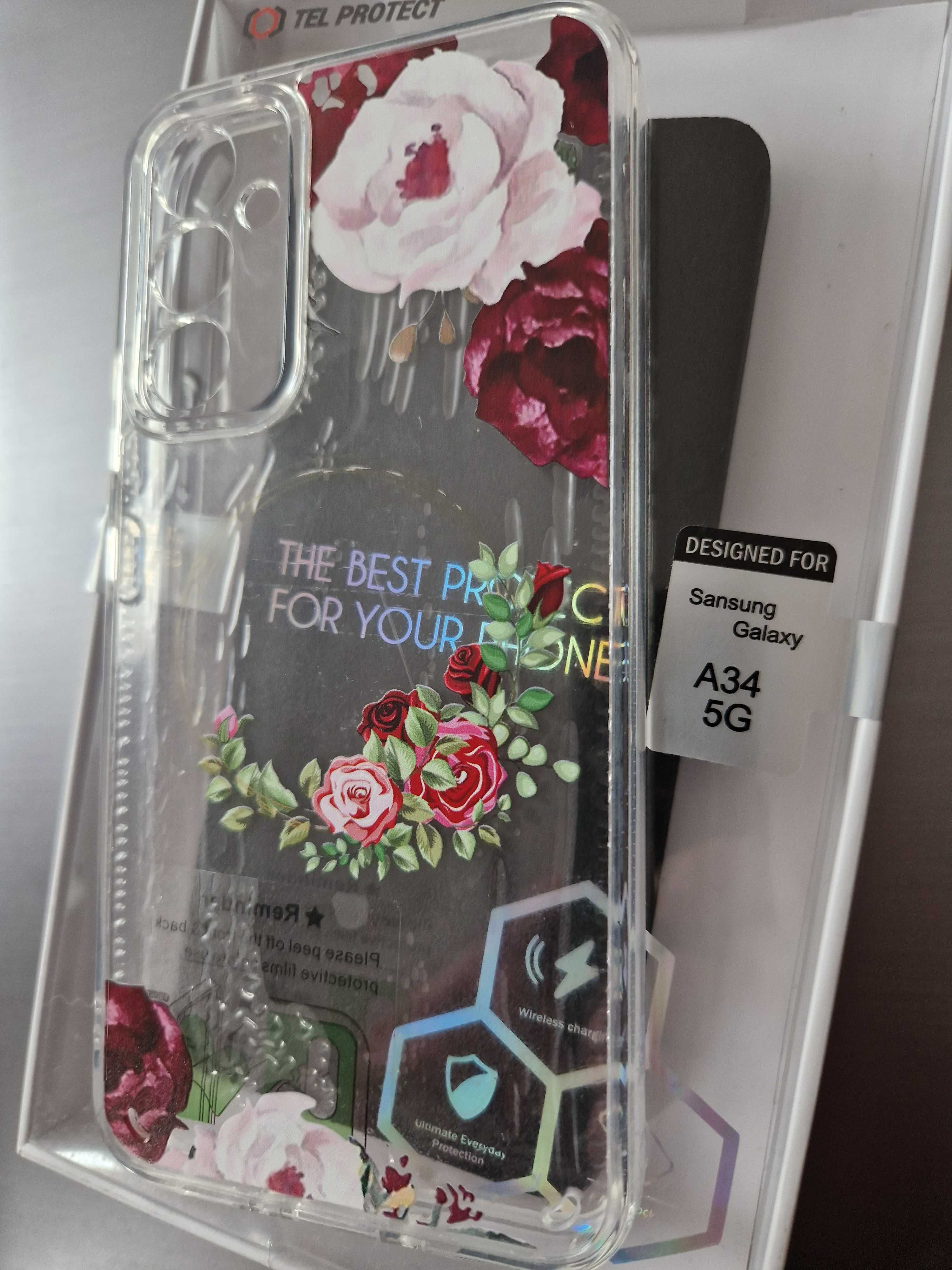 Tel Protect Flower do Samsung Galaxy A34 5G