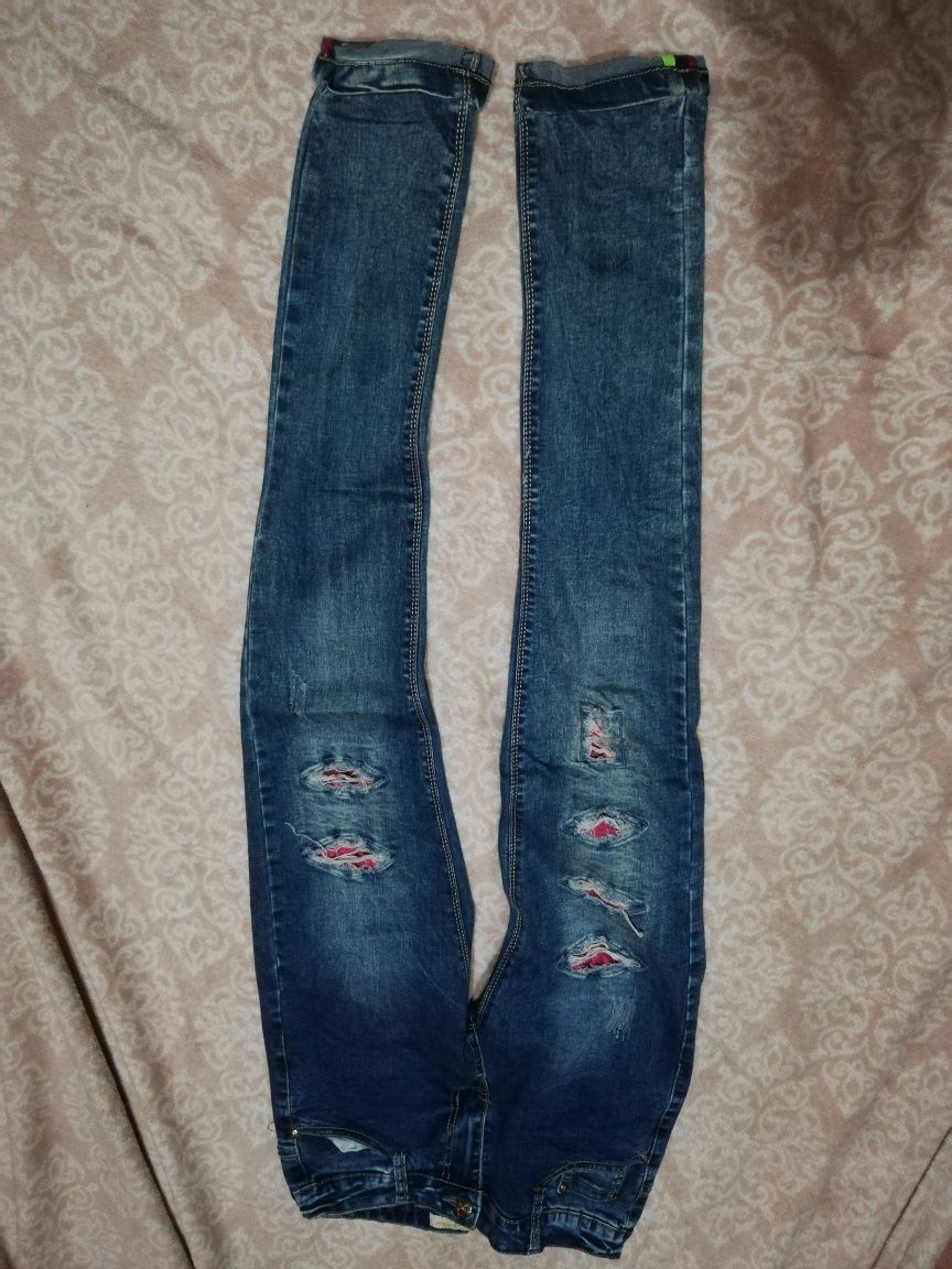 Spodnie jeans 158-164cm