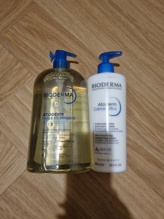 Bioderma atoderm zestaw huile