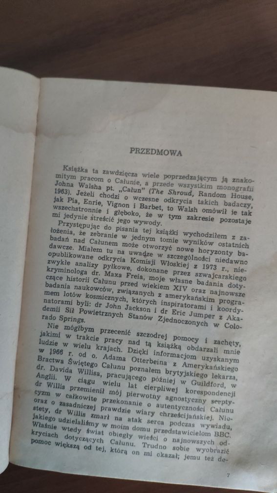 Całun Turyński, I. Wilson, wyd. 1985r.