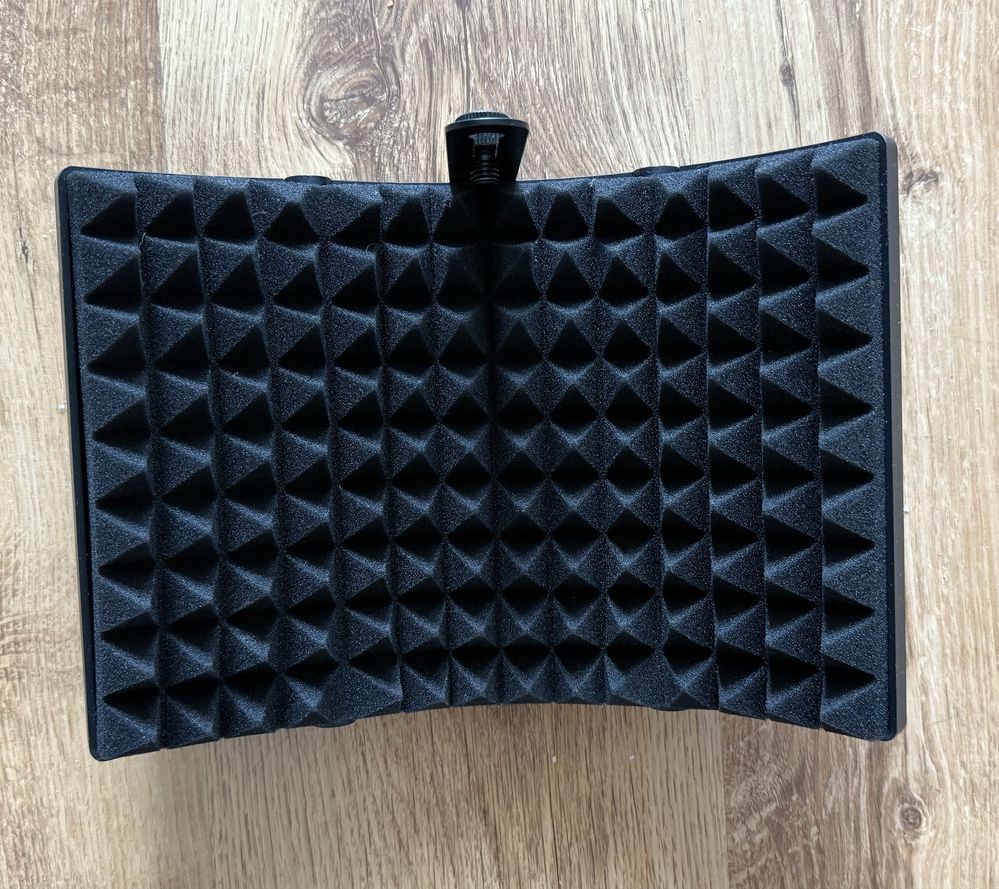 Panel akustyczny do mikrofonu skladany trojdzielny